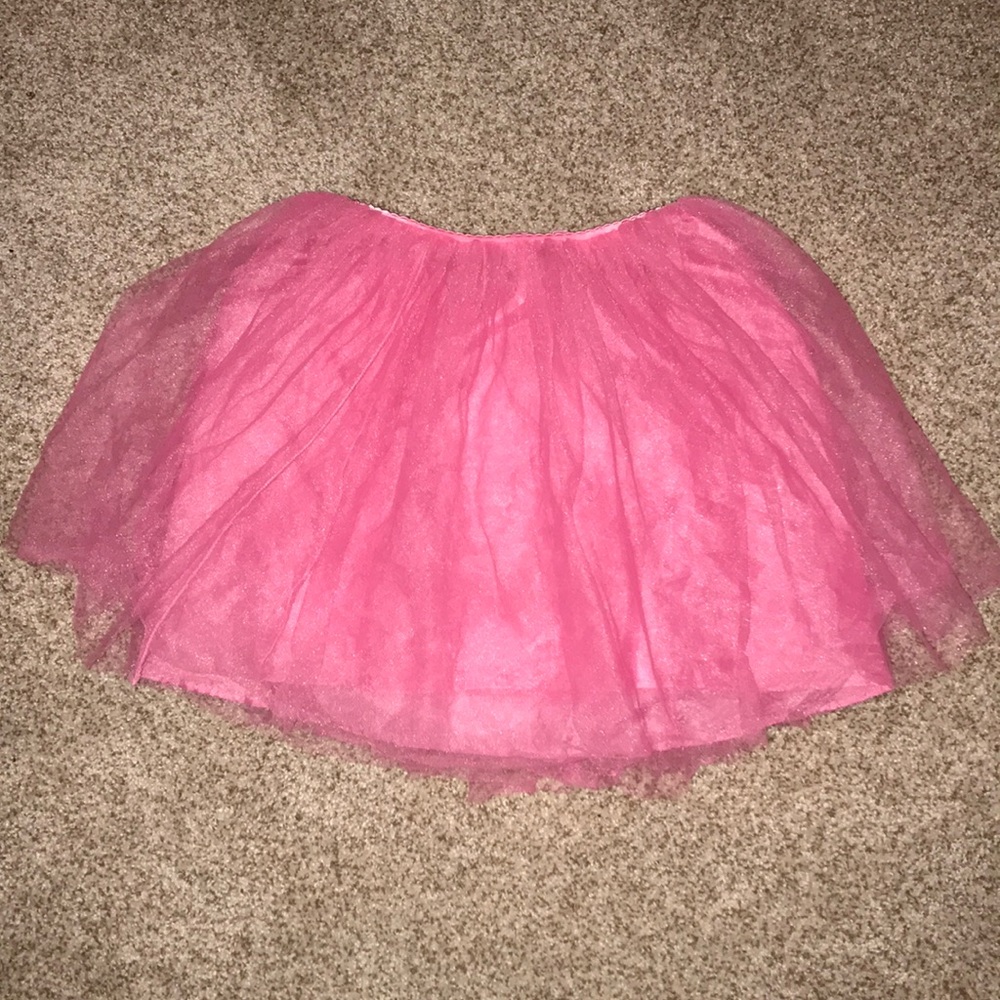 Fun, pink Crazy 8 tutu skirt, girls size 7-8